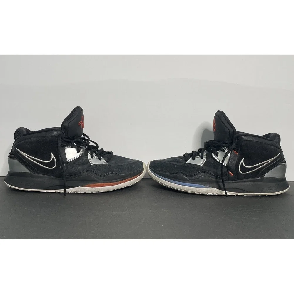 Kyrie Nike Infinity Fire And Ice Black Sneakers Basketball Shoes Mens Size 10 US